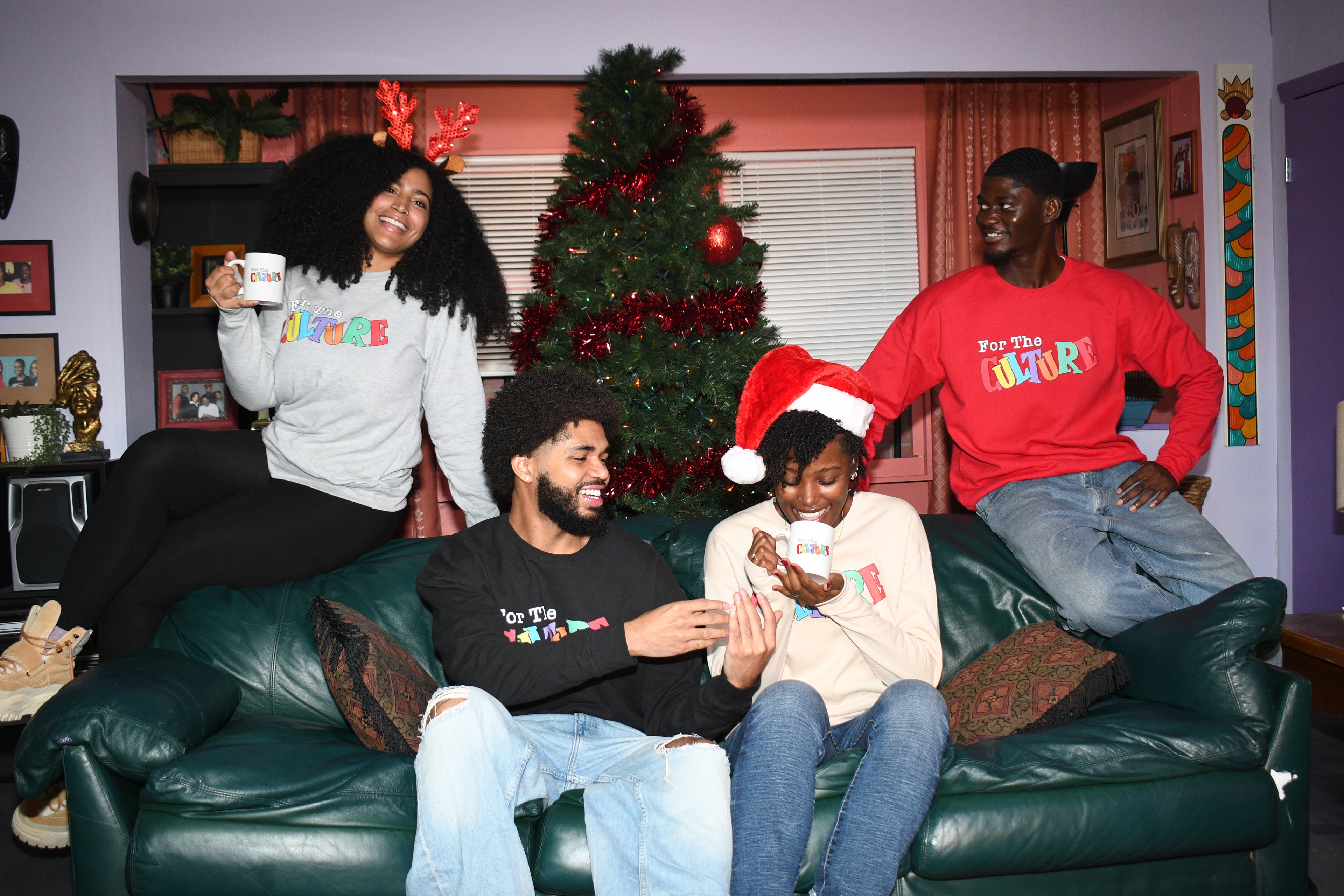 "For The Culture" Unisex L/S Hoodie